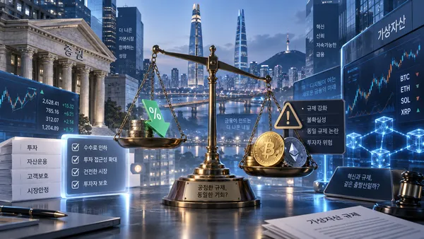 가상자산거래소 수수료 할인도 ‘재산상 이익’…증권사와 규제 형평성 논란