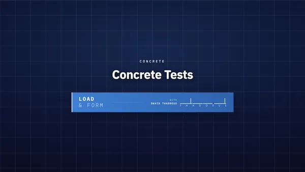 concrete concrete tests