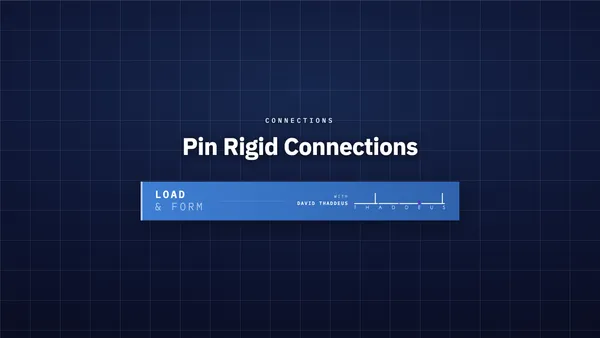 connections pin rigid connections