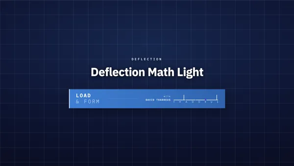 deflection deflection math light
