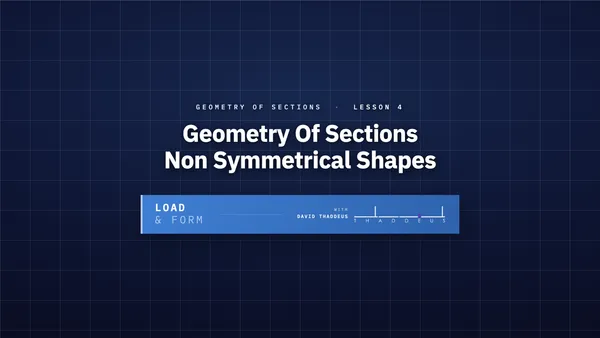 geometry of sections 4 geometry of sections non symmetrical shapes