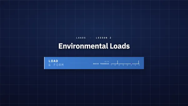 loads 2. environmental loads