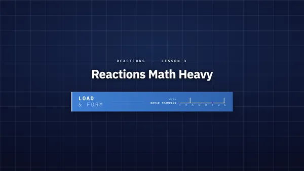 reactions 3. reactions math heavy