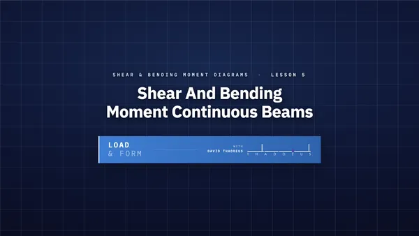 shear & bending moment diagrams 5 shear and bending moment continuous beams