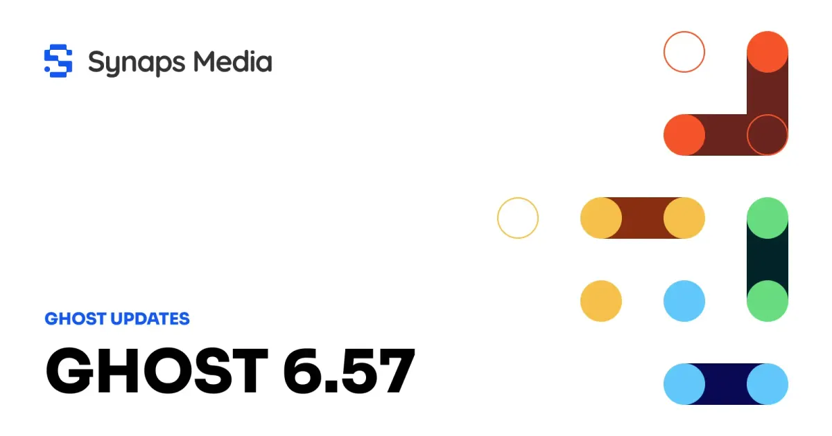 Ghost 6.57 on Synaps Media