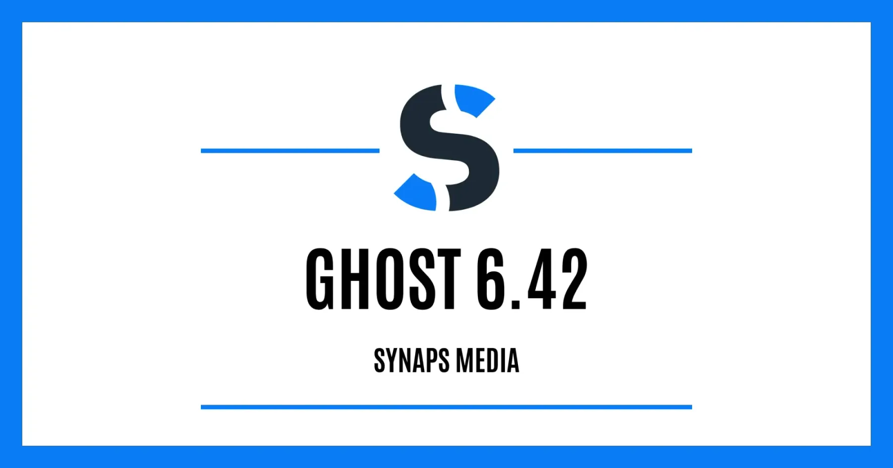 Ghost 6.42 on Synaps Media