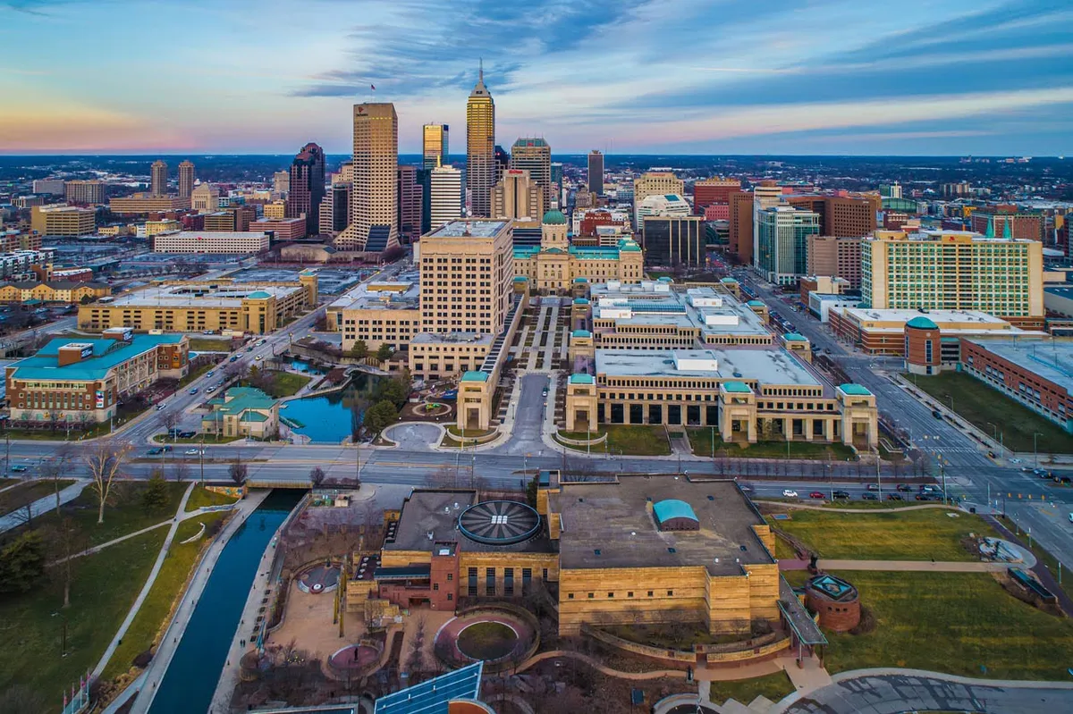 panorama sur Indianapolis