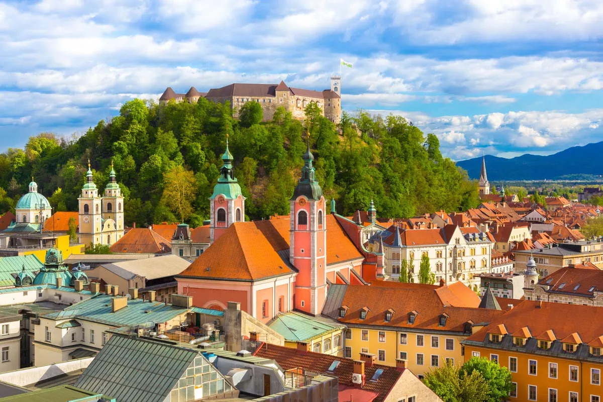 Panorama sur Ljubljana