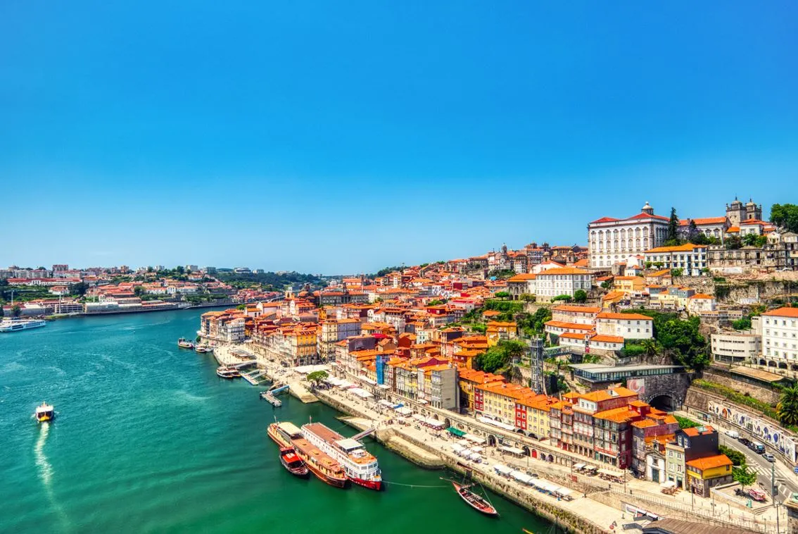 Vue Aérienne De Porto