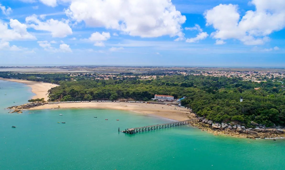 Noirmoutier Vue Aérienne De La Plage Des Dames