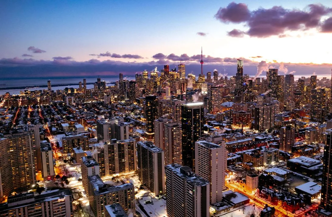 Vue Aérienne Toronto