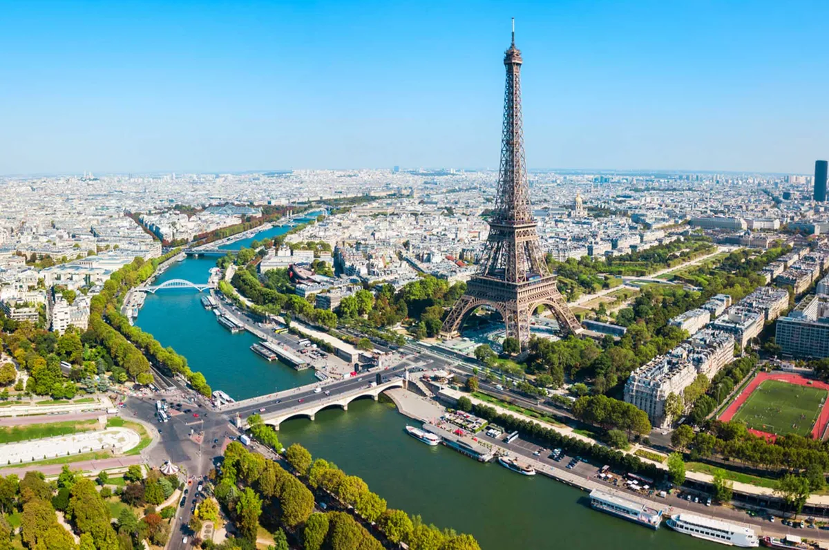 Paris Vue Aerienne