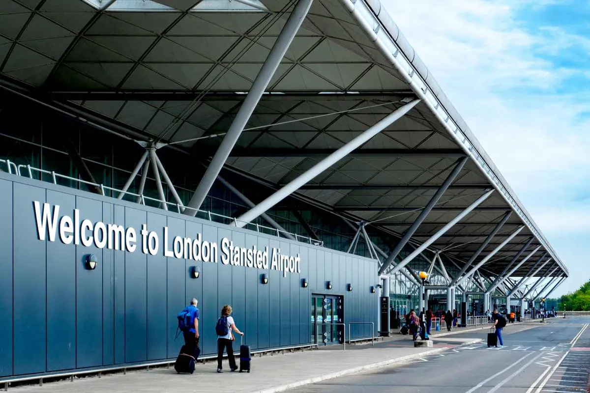 Aéroport Stansted Londres