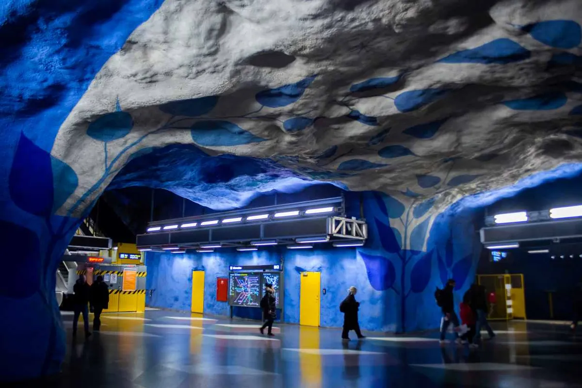 Métro Stockholm Galerie D'art
