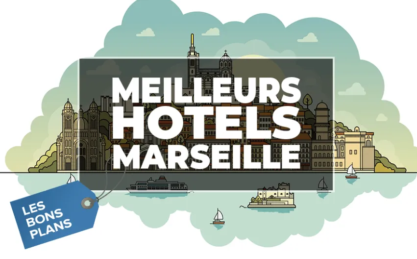Les 15 meilleurs hôtels pas chers où dormir à Marseille Image de l’article
