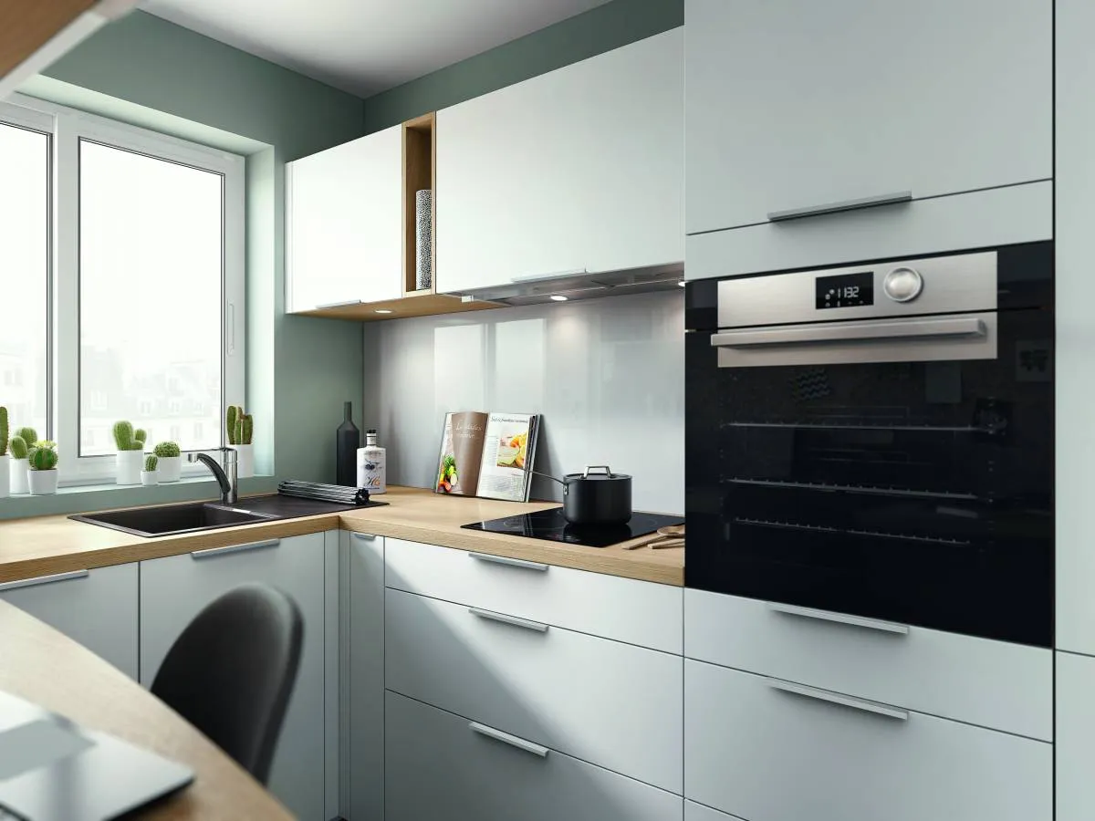 Les tendances cuisine du moment : une déco apaisante en blanc et bois Image de l’article