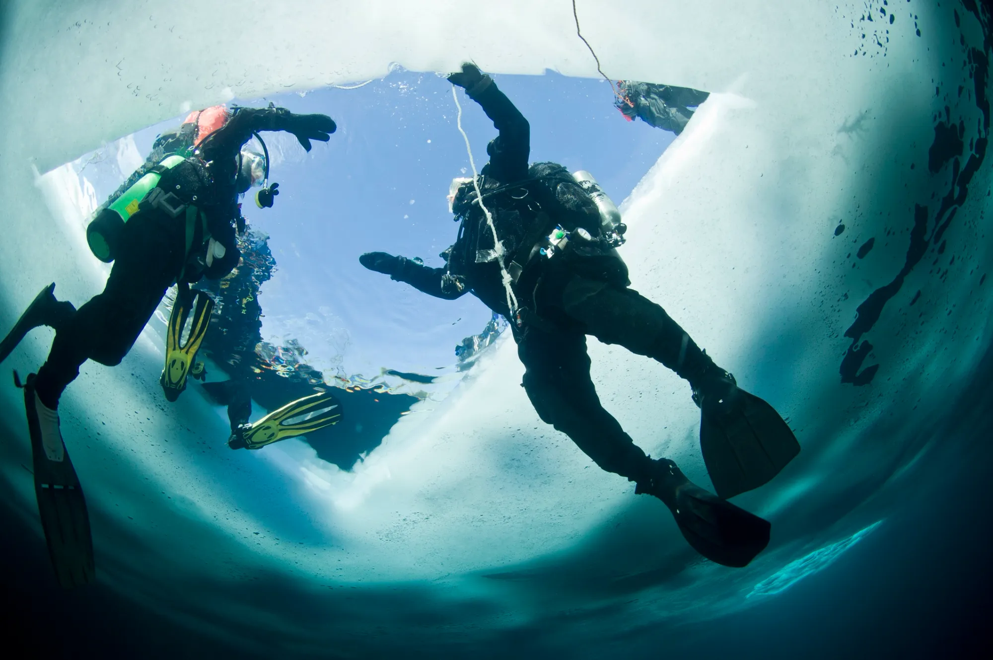 Plongée sous la glace : une expérience inoubliable pour les amateurs de sensations fortes Image de l’article
