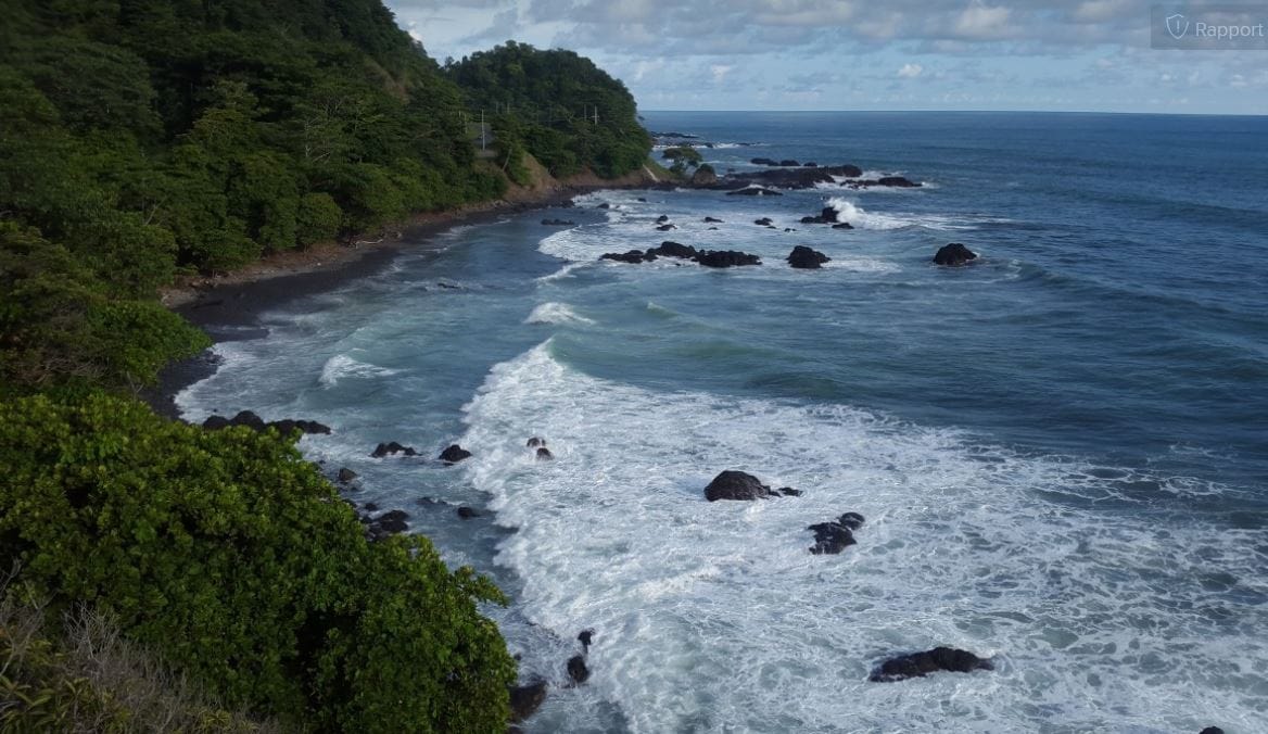 Mer Agitée Du Costa Rica
