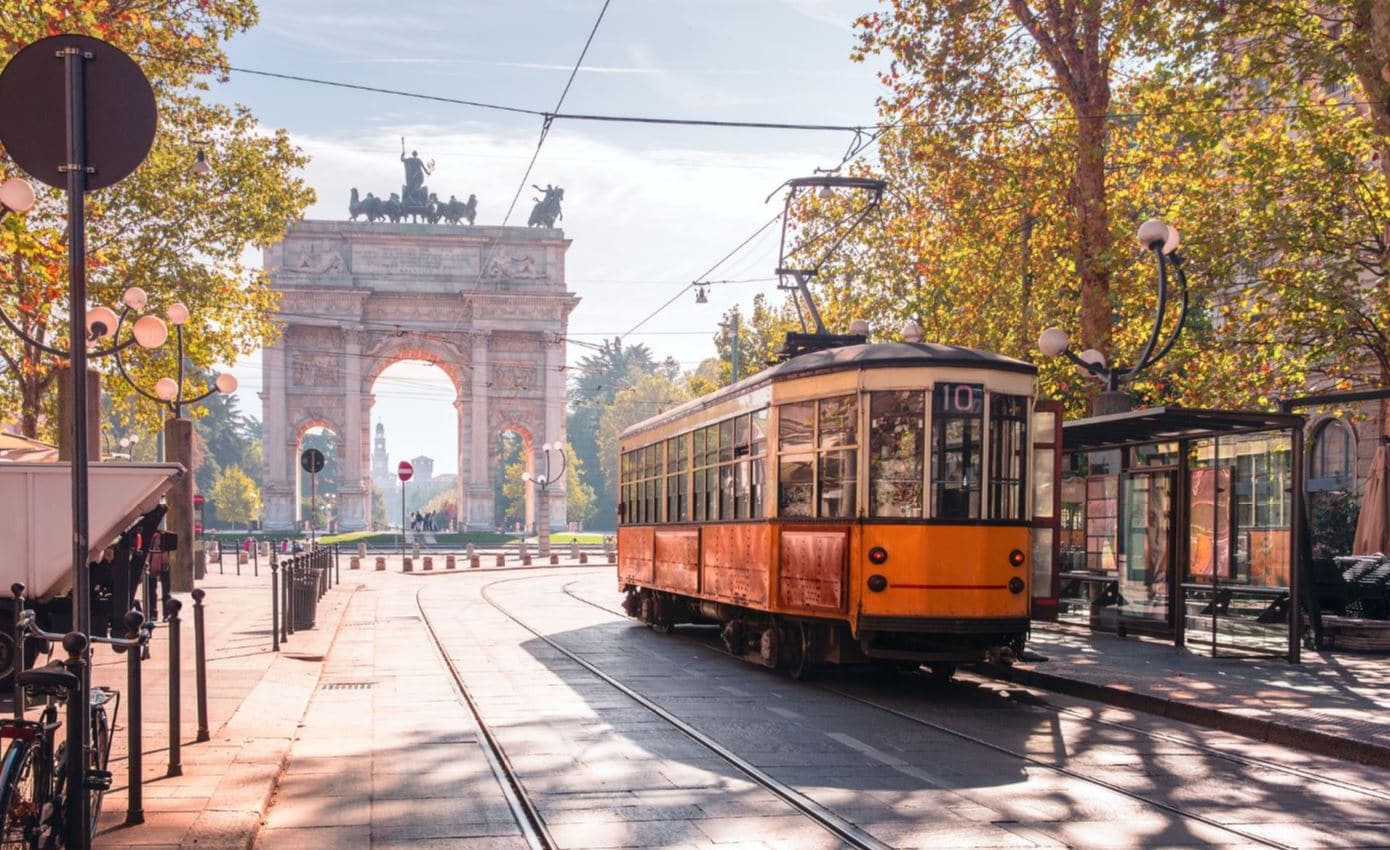 Tram Milan 