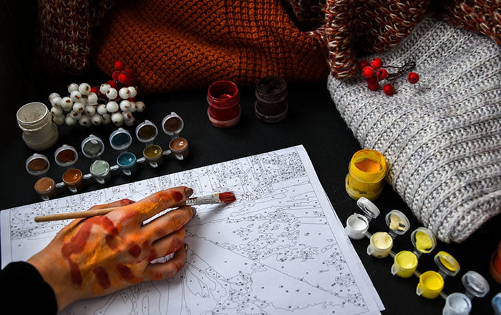 Peinture Par Numeros Art Therapie