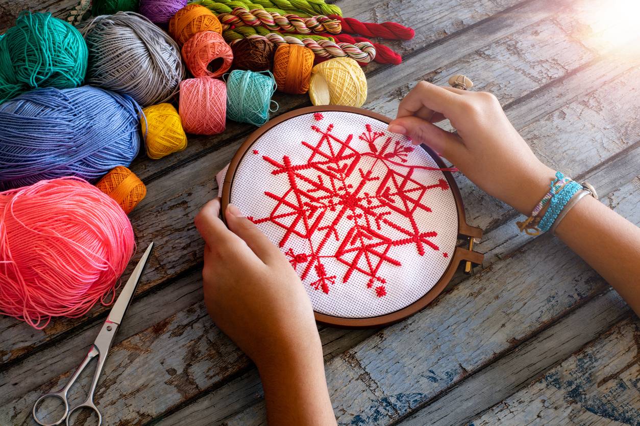 alt = kit broderie point de croix