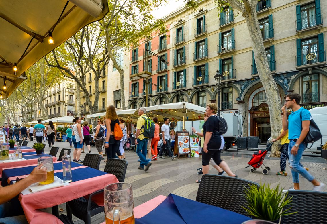 Las Ramblas Barcelone