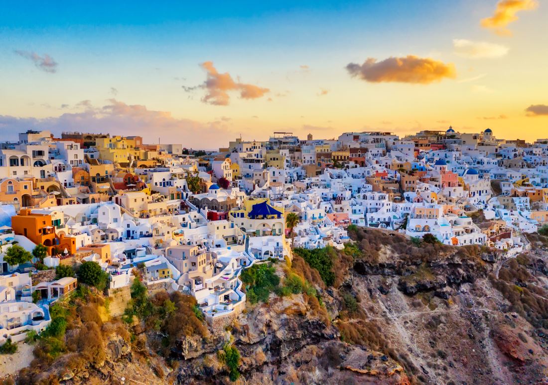 Ile Oia Santorin