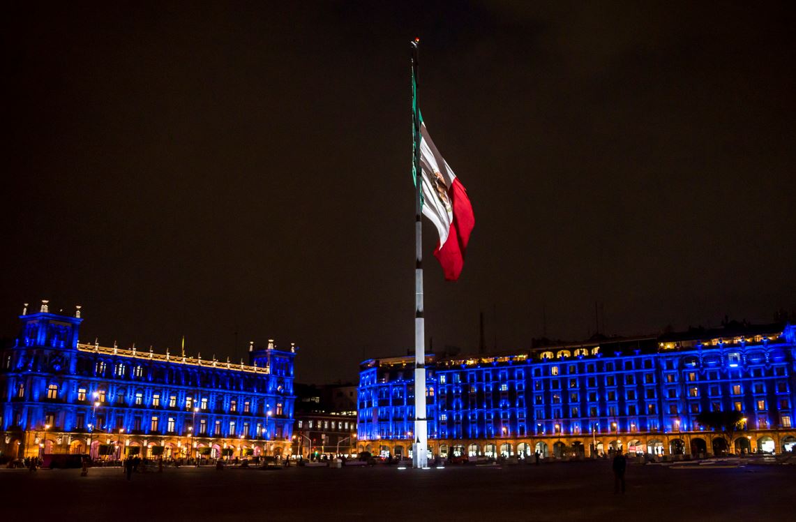La Plaza De La Constitución Mexico