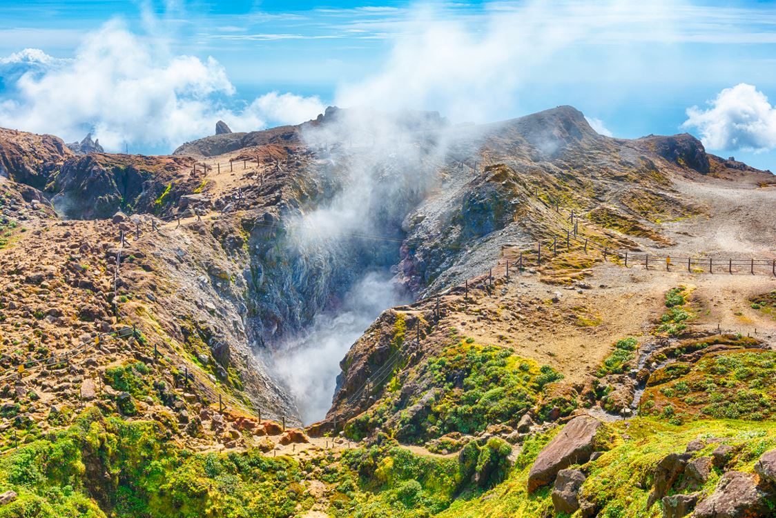 Volcan La Soufrière Basse Terre Guadeloupe