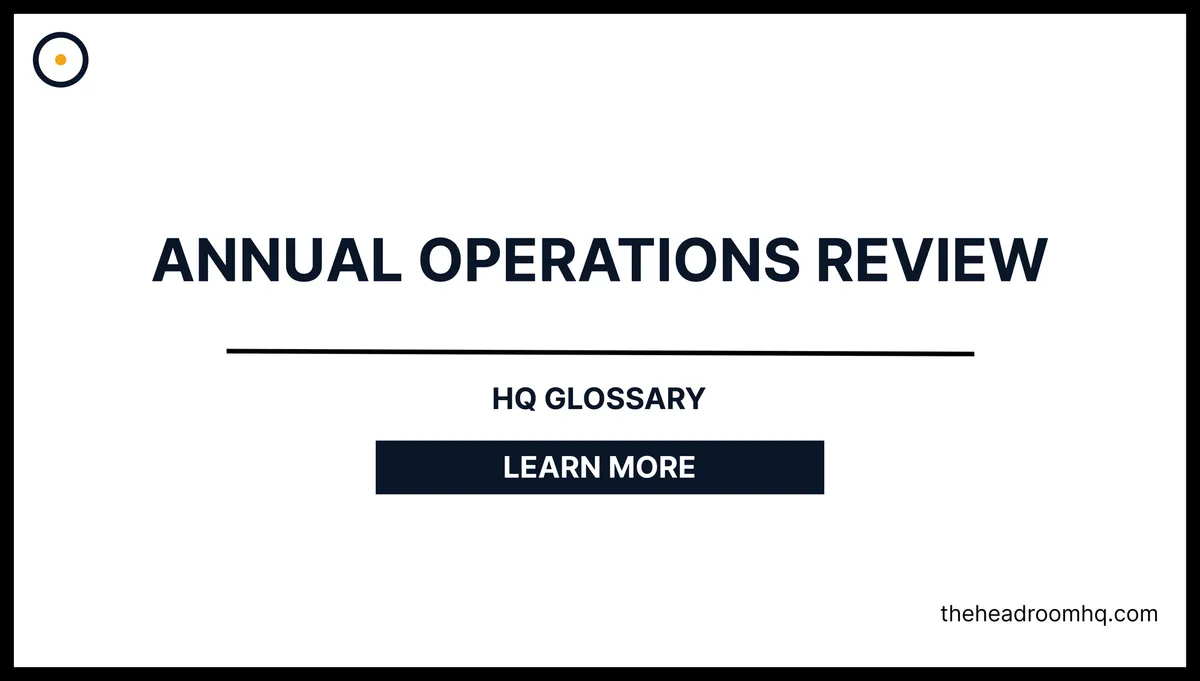 Annual Operations Review