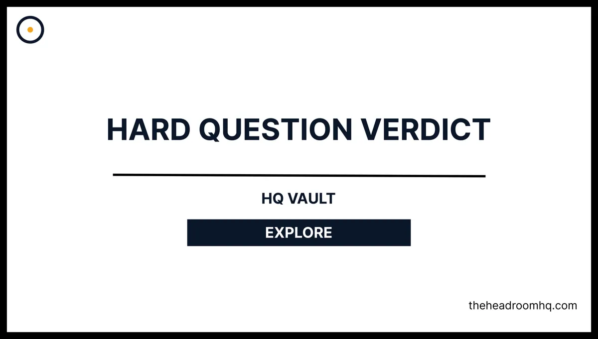Hard Question Verdict
