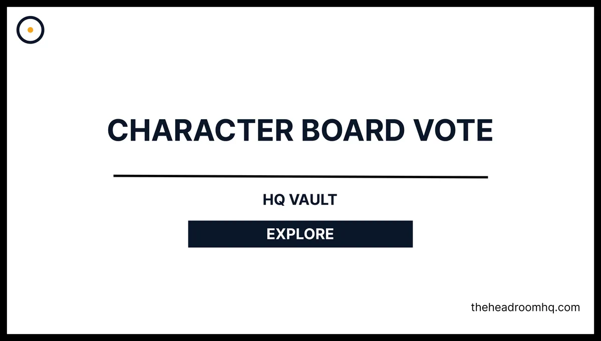 Character Board Vote