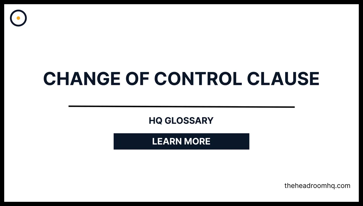 Change-of-Control Clause