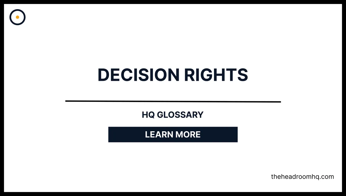 Decision Rights