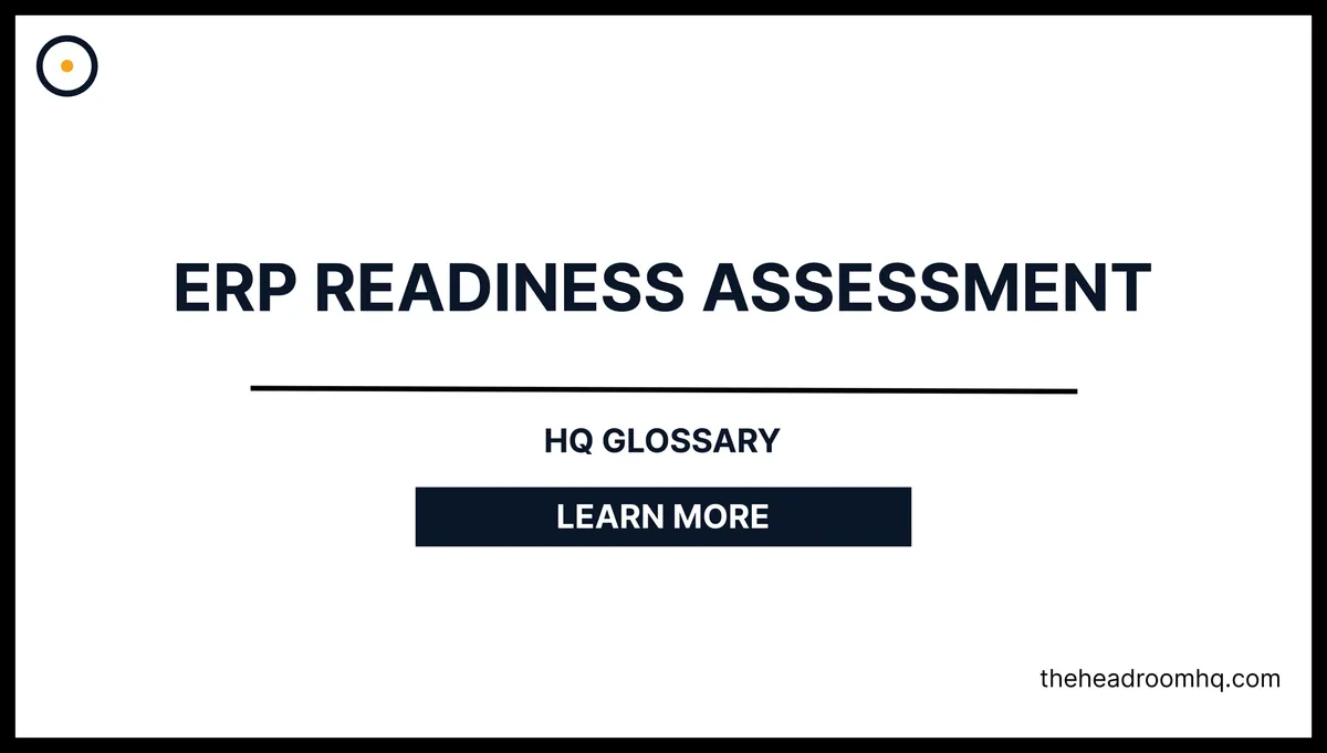 ERP Readiness Assessment