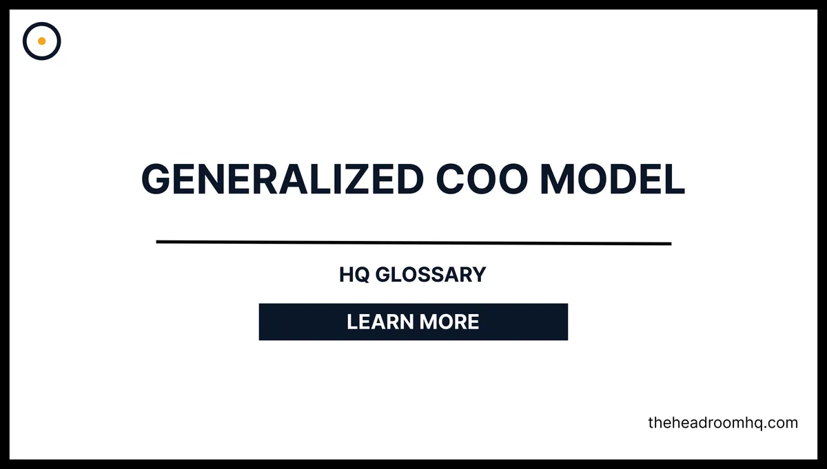 Generalized COO Model