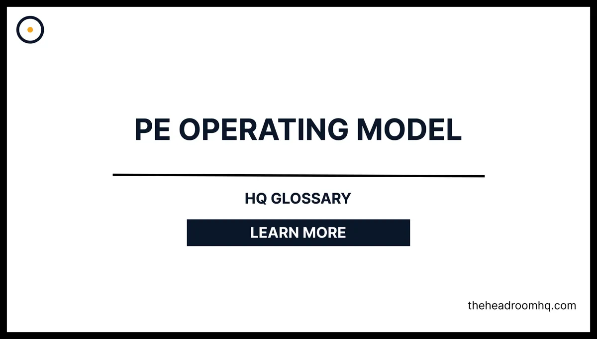 PE Operating Model