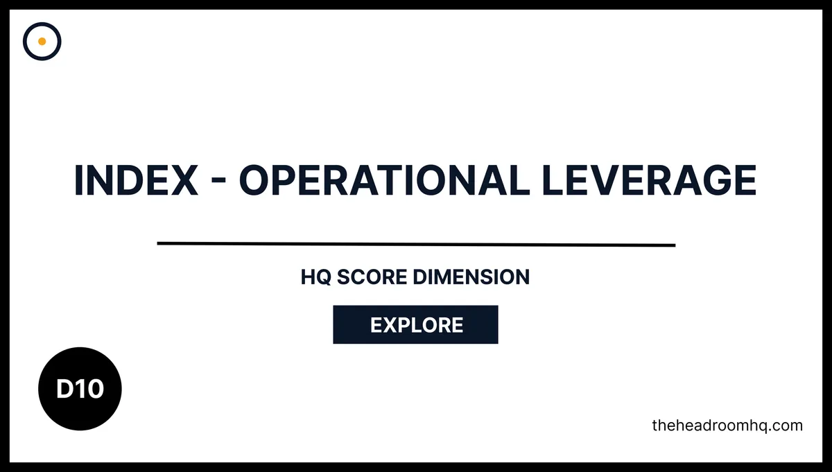 D10 Index - Operational Leverage