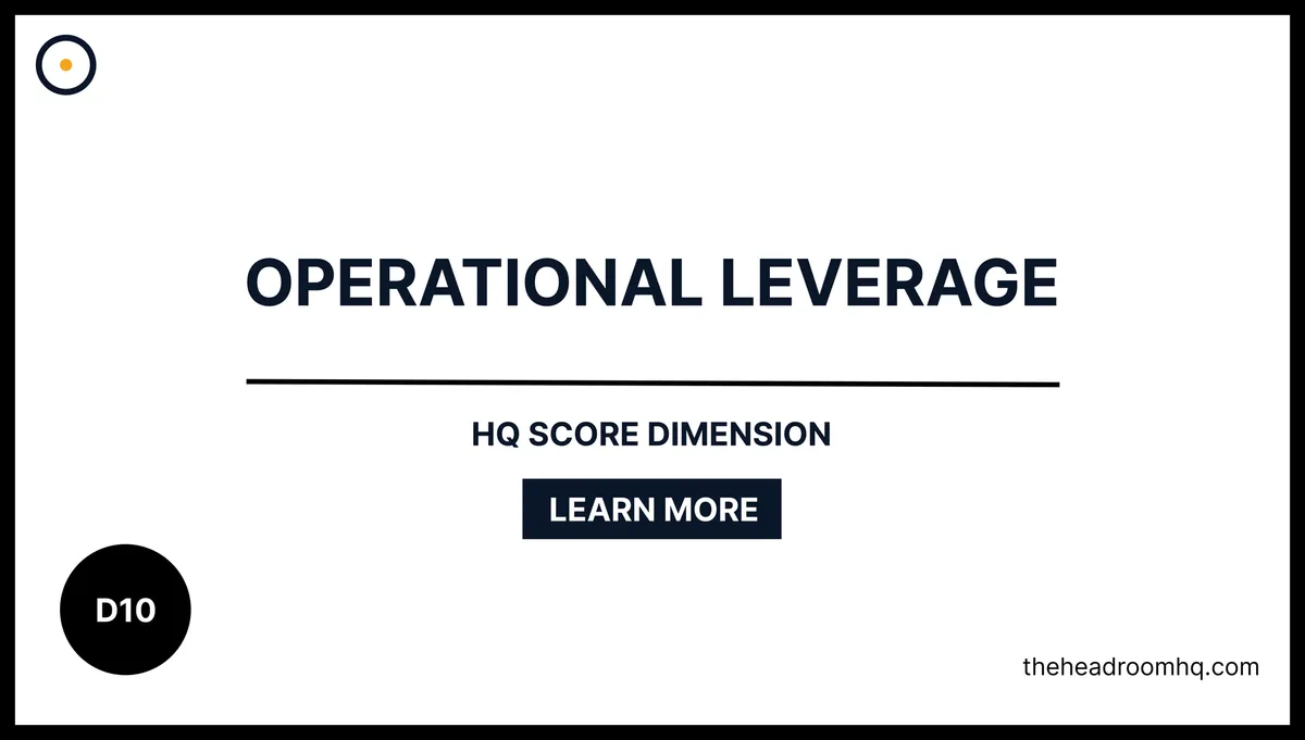 D10 - Operational Leverage