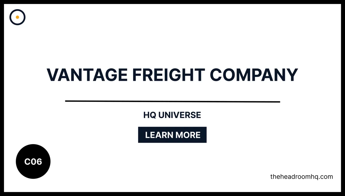 C06 - Vantage Freight Company