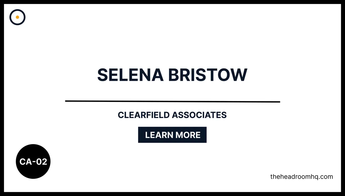 CA-02 : Selena Bristow