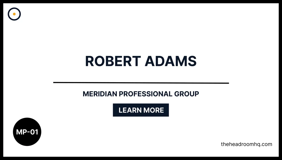 MP-01 : Robert Adams