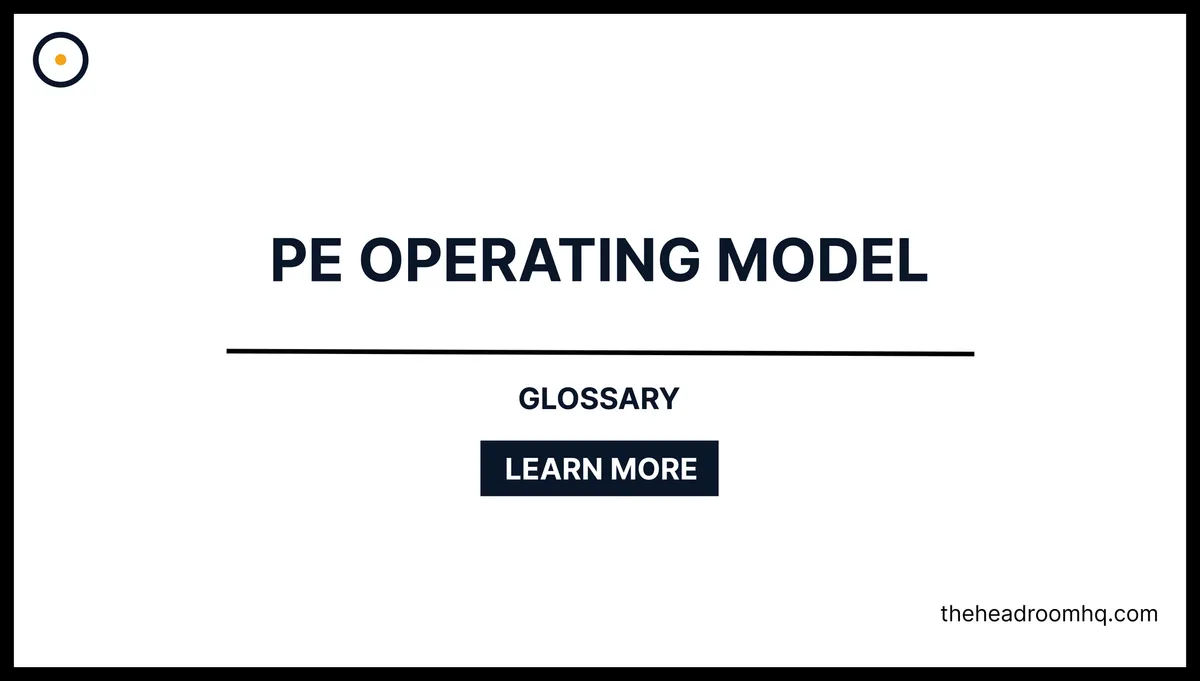 PE Operating Model