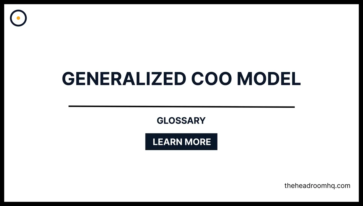 Generalized COO Model