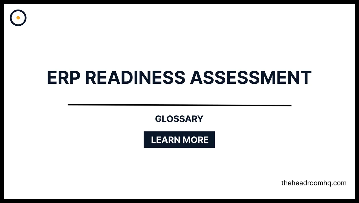 ERP Readiness Assessment