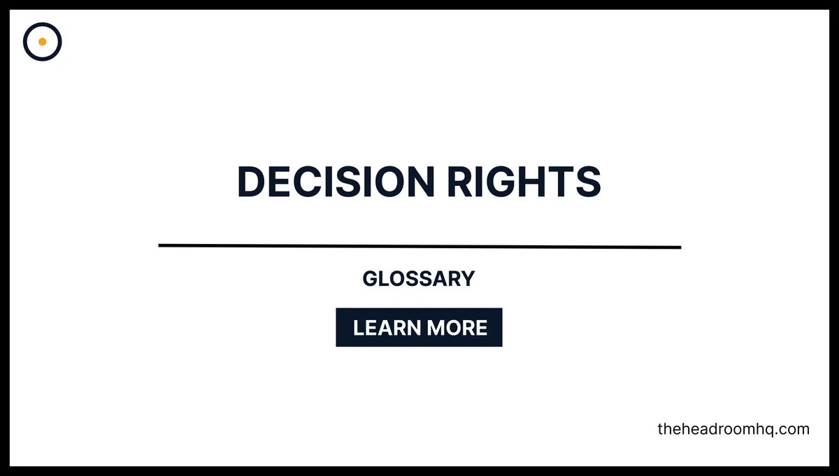 Decision Rights