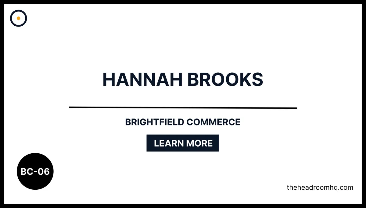 BC-06 : Hannah Brooks