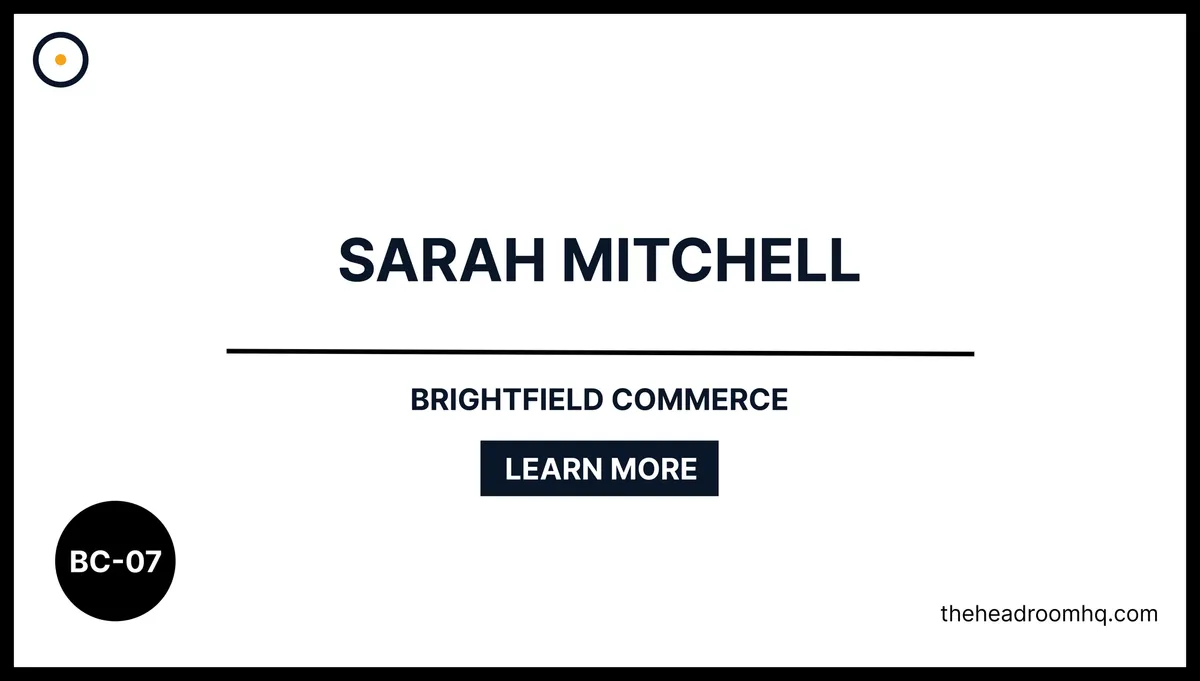 BC-07 : Sarah Mitchell