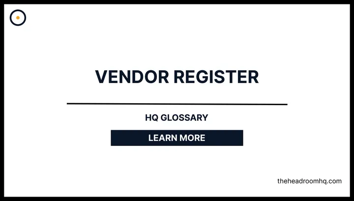 Vendor Register