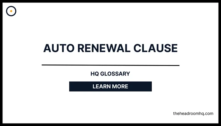Auto-Renewal Clause